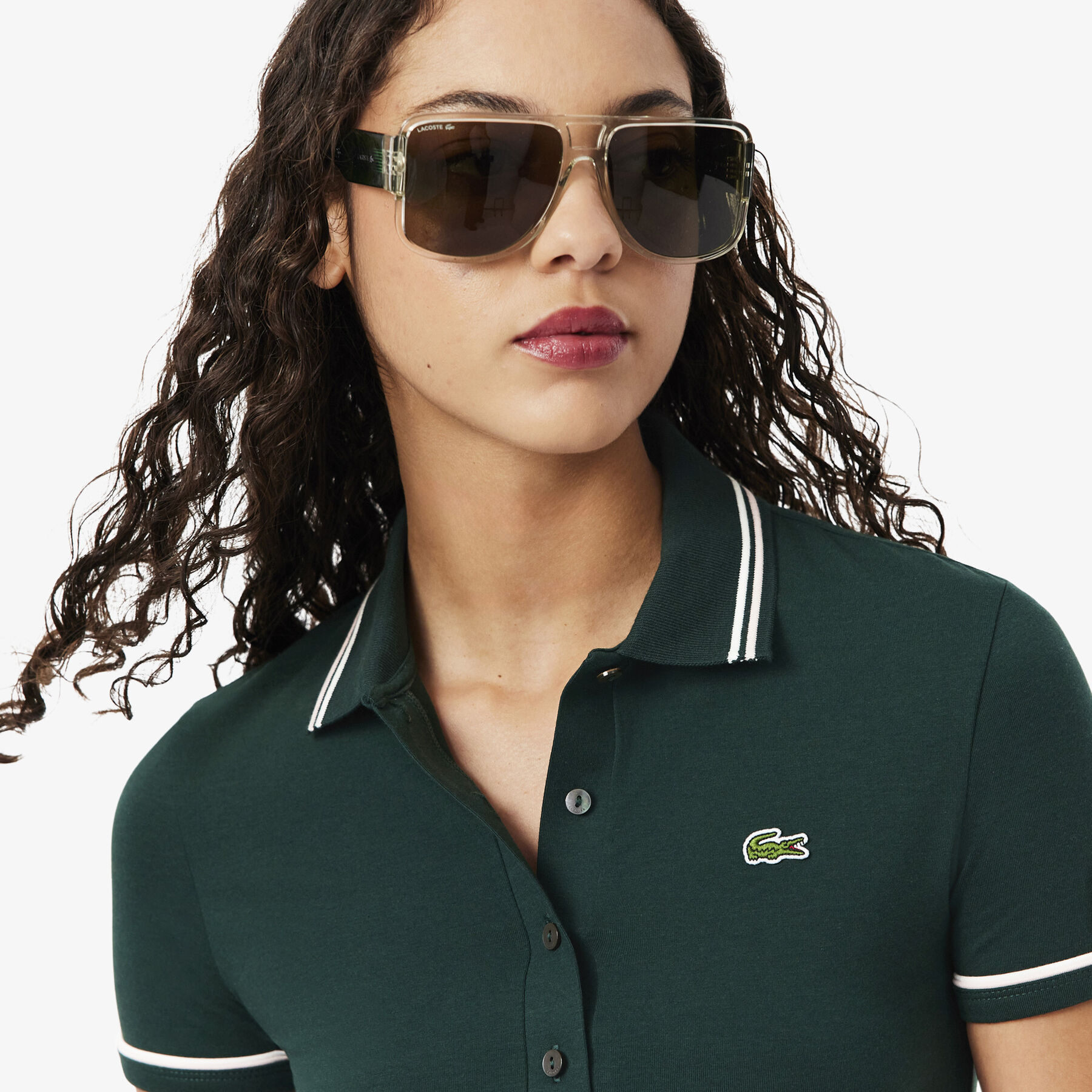L.12.D Slim Fit Trim Detail Polo Shirt - DF5284-00-AIG