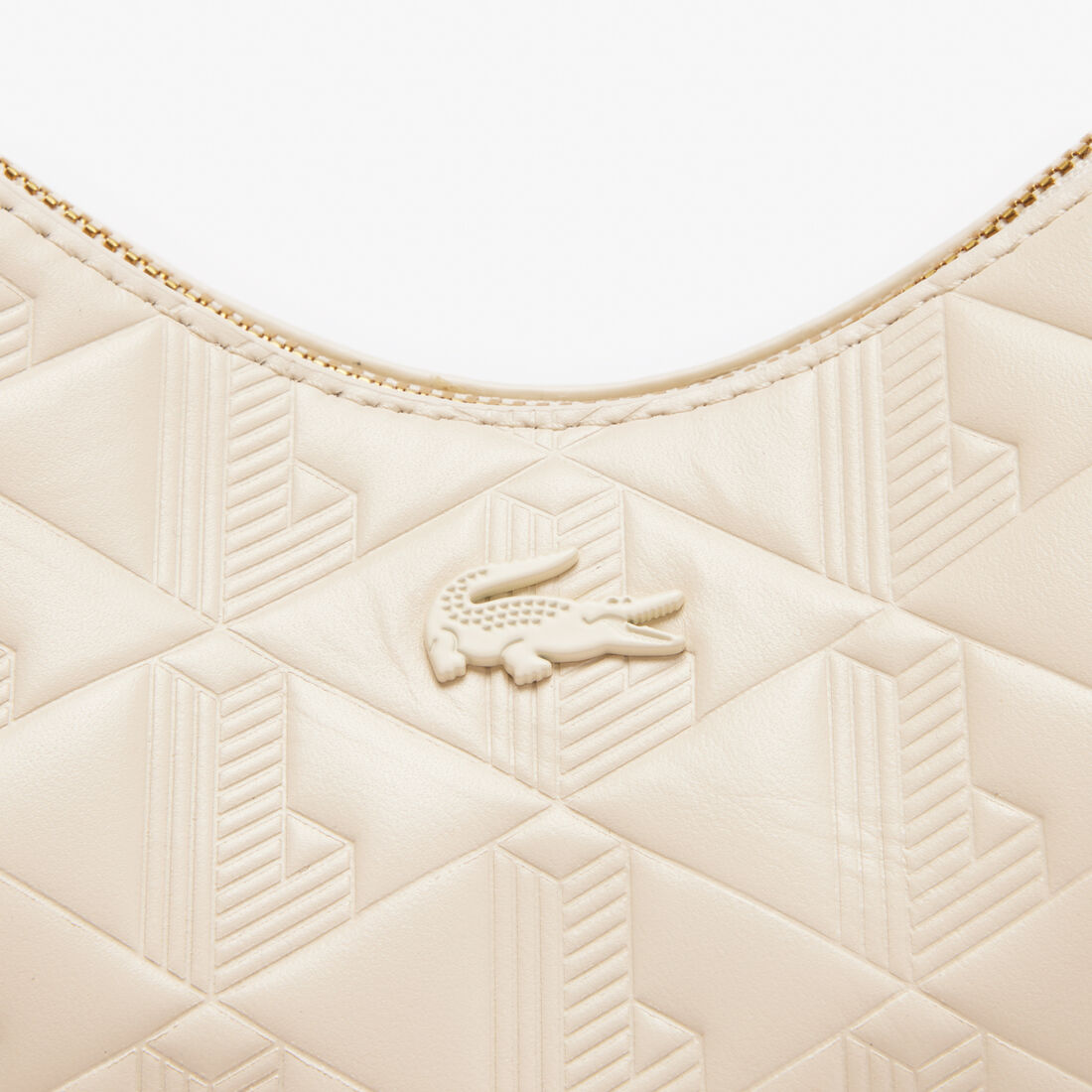 Maheki Embossed Leather Half Moon Purse Maheki Leather Shoulder Bag - NF4710MH-M97