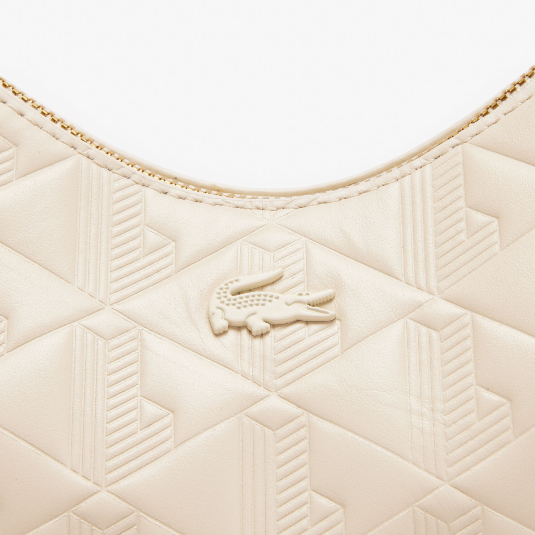 Maheki Embossed Leather Half Moon Purse Maheki Leather Shoulder Bag - NF4710MH-M97