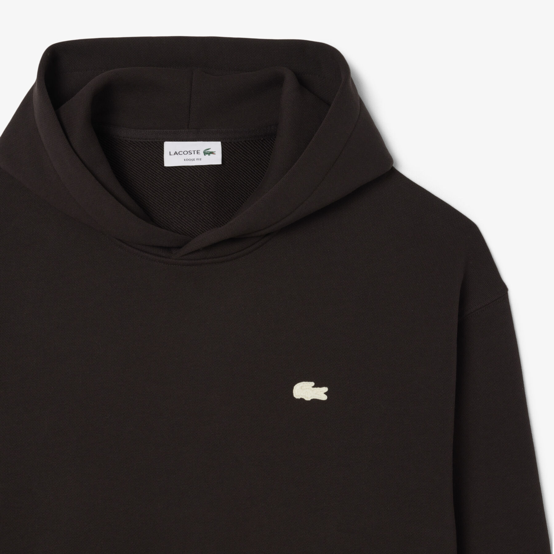 Loose Fit Printed Hoodie lacoste loose fit printed hoodie