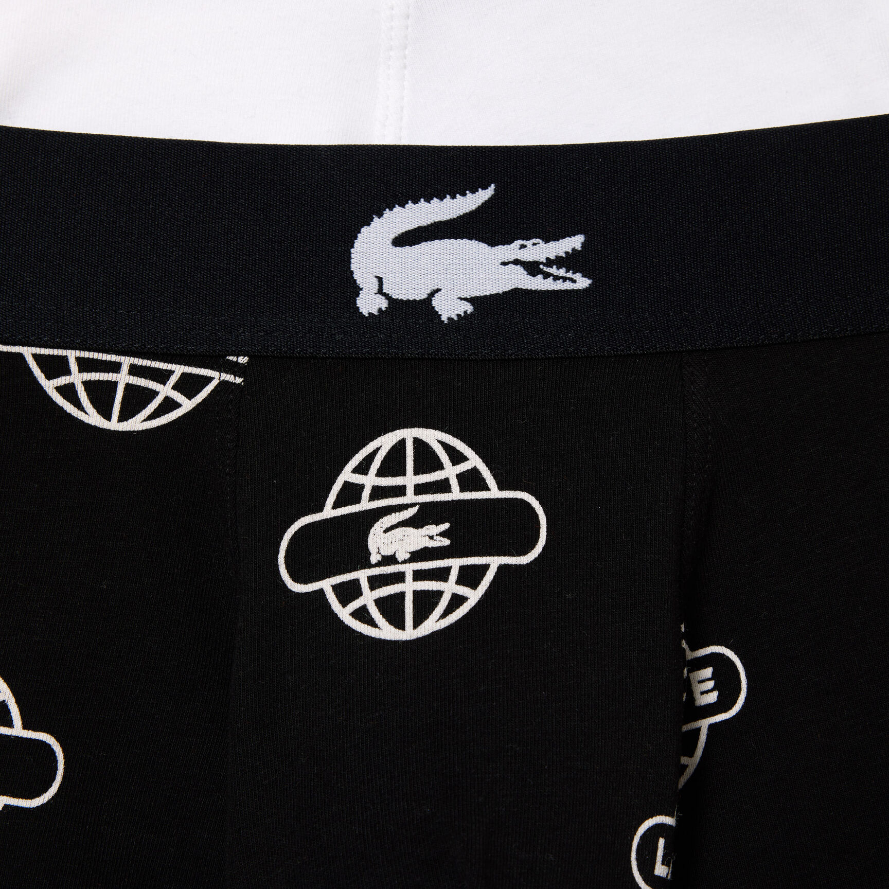 طقم بوكسر قطن مطاطي مزين بشعار الماركة، 3 قطع 3-pack Stretch Cotton Jersey Trunks - 5H2189-00-258