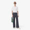 lacoste runway wide fit selvedge jeans