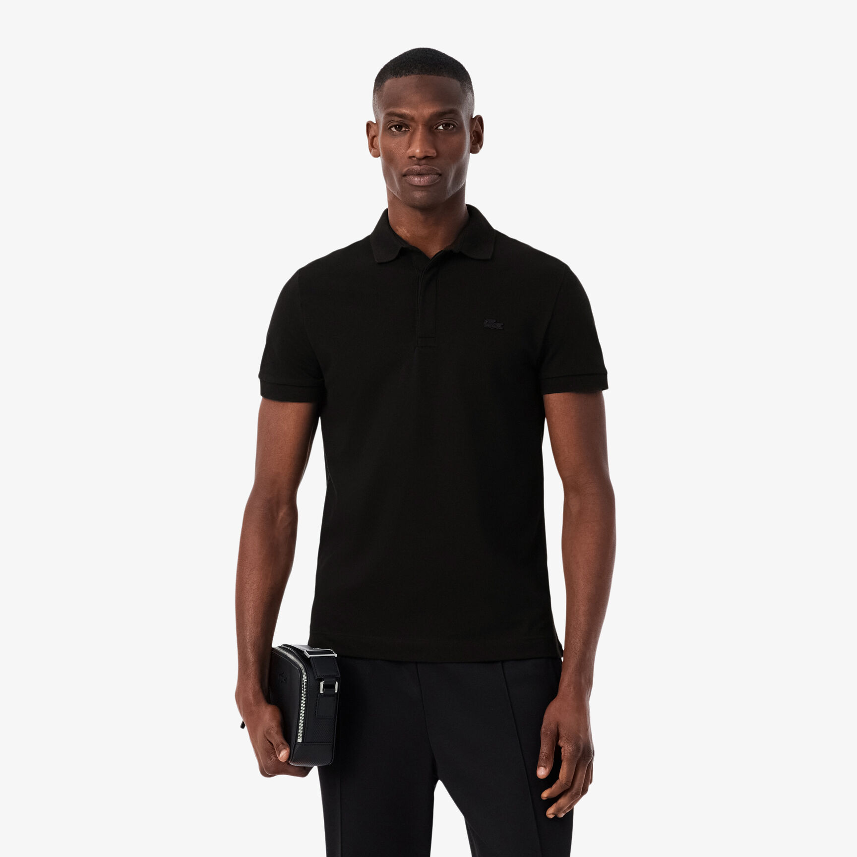 قميص بولو بيكيه باريسي بقصة عادية Regular Fit Paris Stretch Pique Polo Shirt - PH5522-00-031