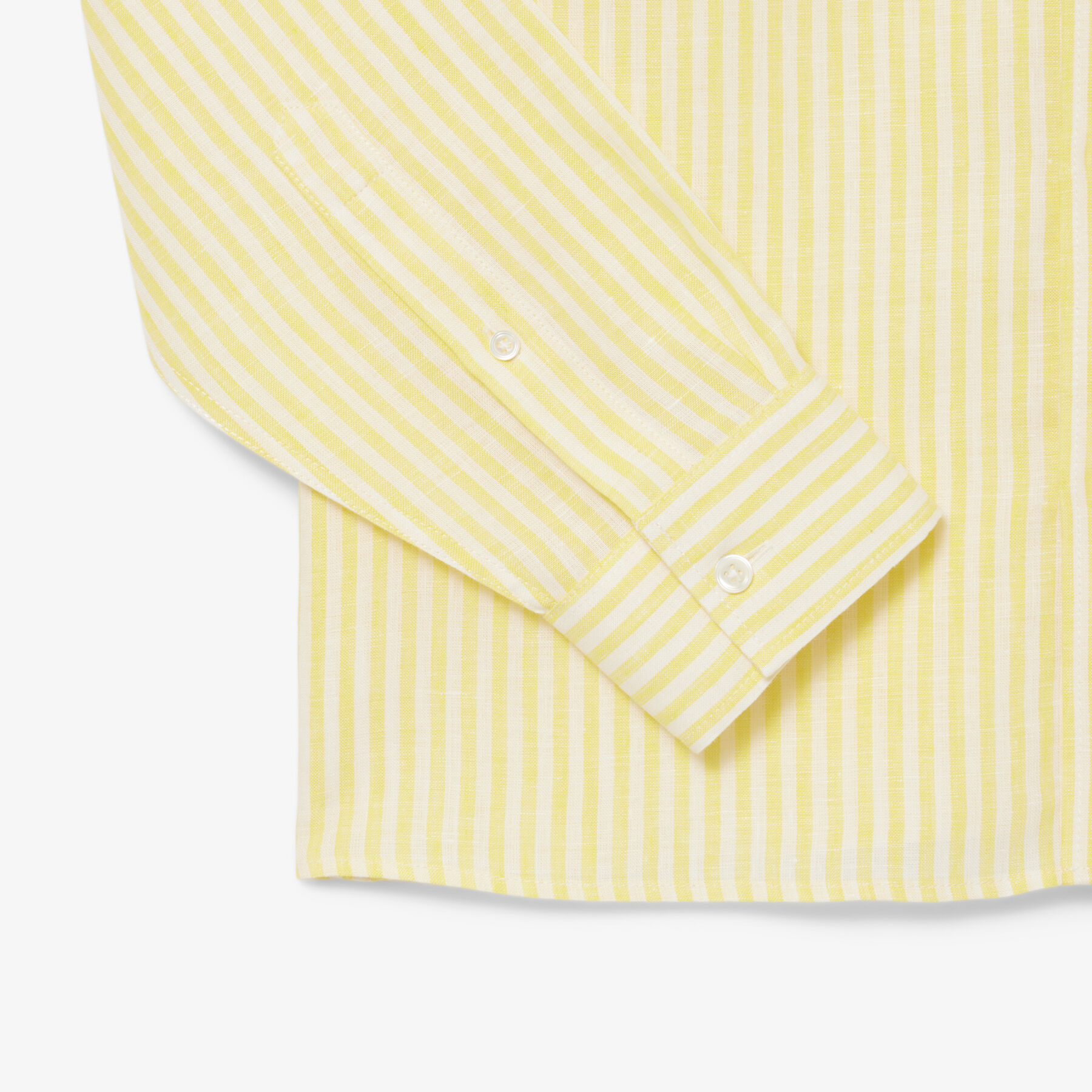 Regular Fit Striped Linen Shirt lacoste regular fit striped linen shirt