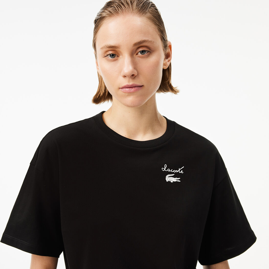 Cotton Logo T-shirt Logo Jersey T-shirt - TF2523-00-031