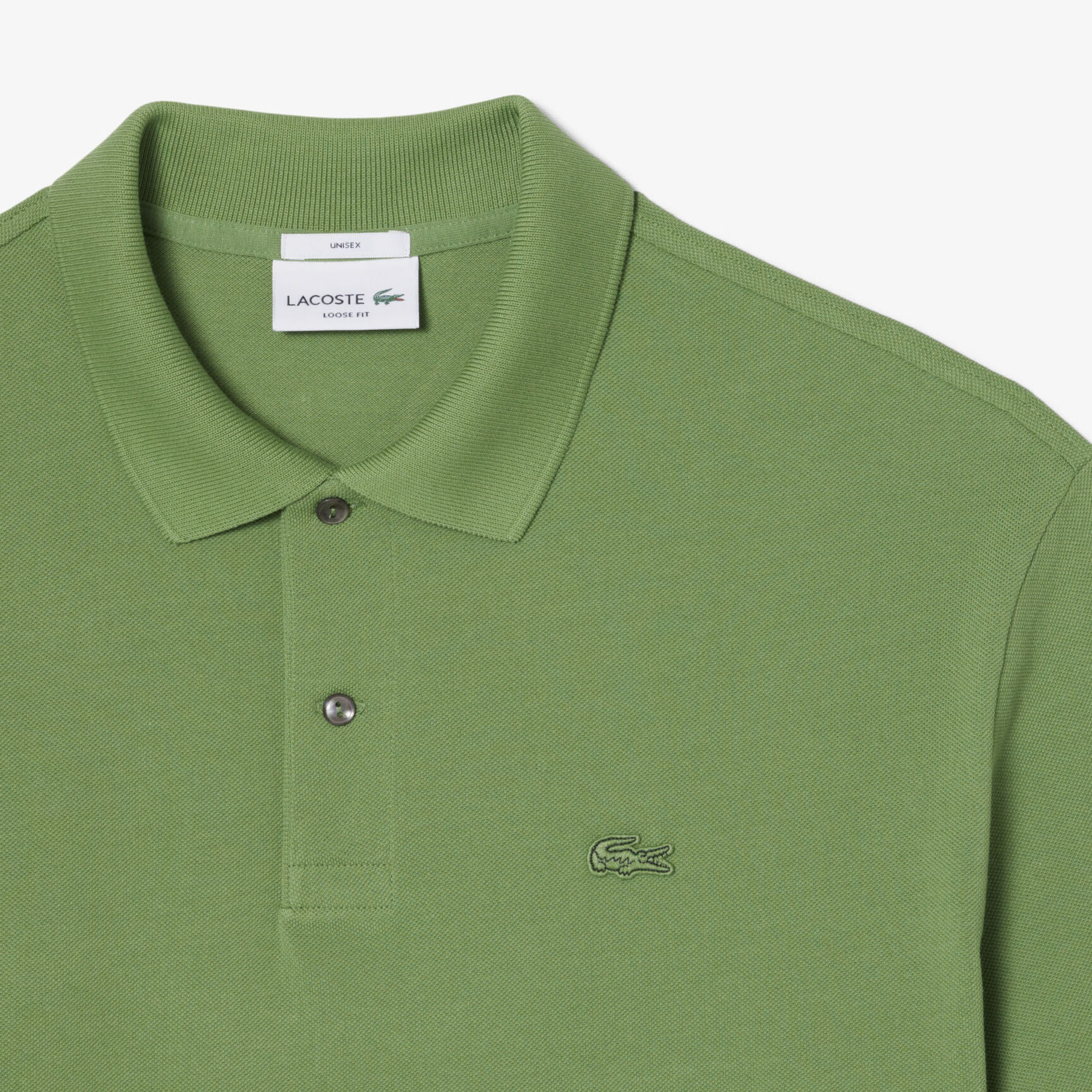 Loose Fit Heavy Pique Polo Shirt - PH7757-00-02M