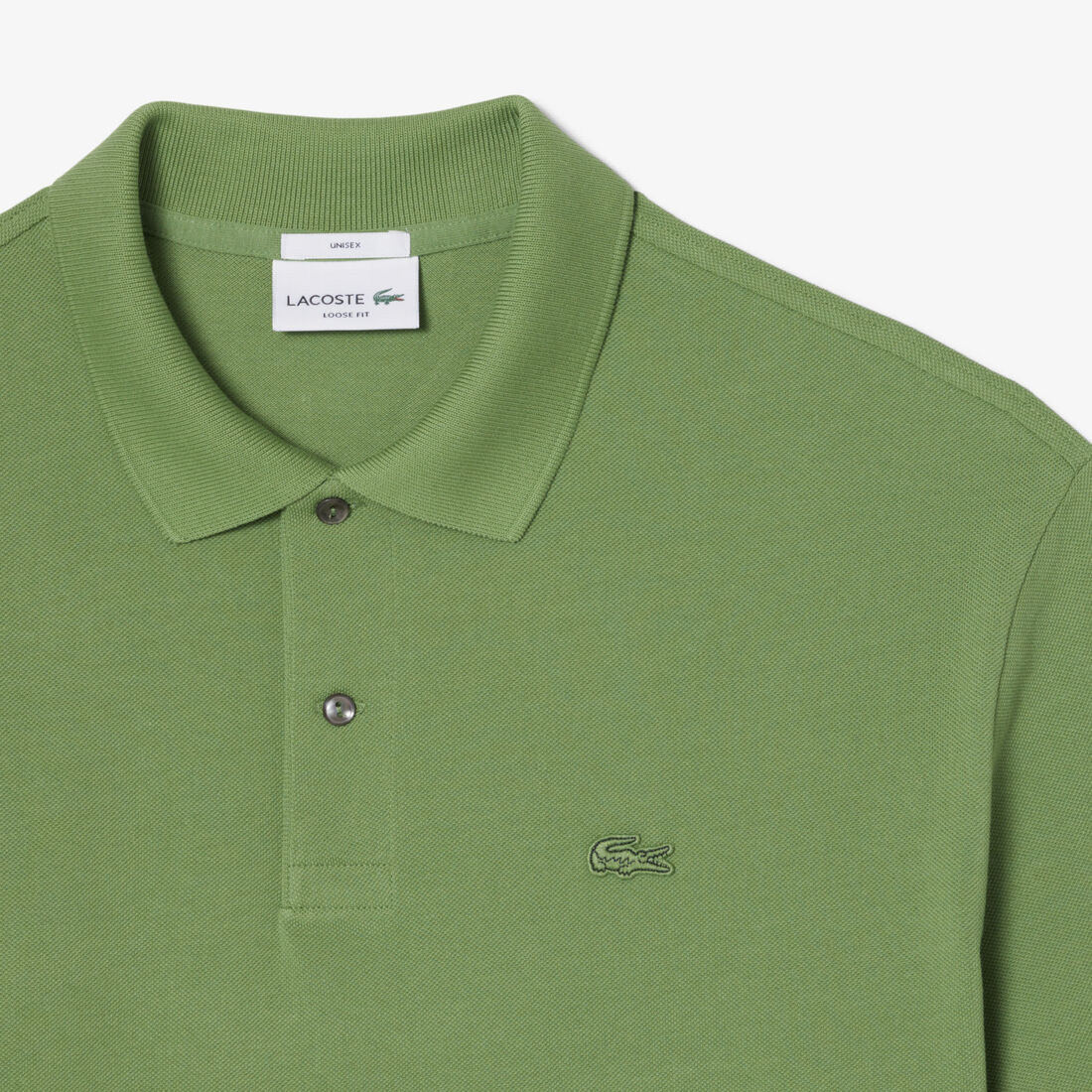 Loose Fit Heavy Pique Polo Shirt Loose Fit Heavy Pique Polo Shirt - PH7757-00-02M