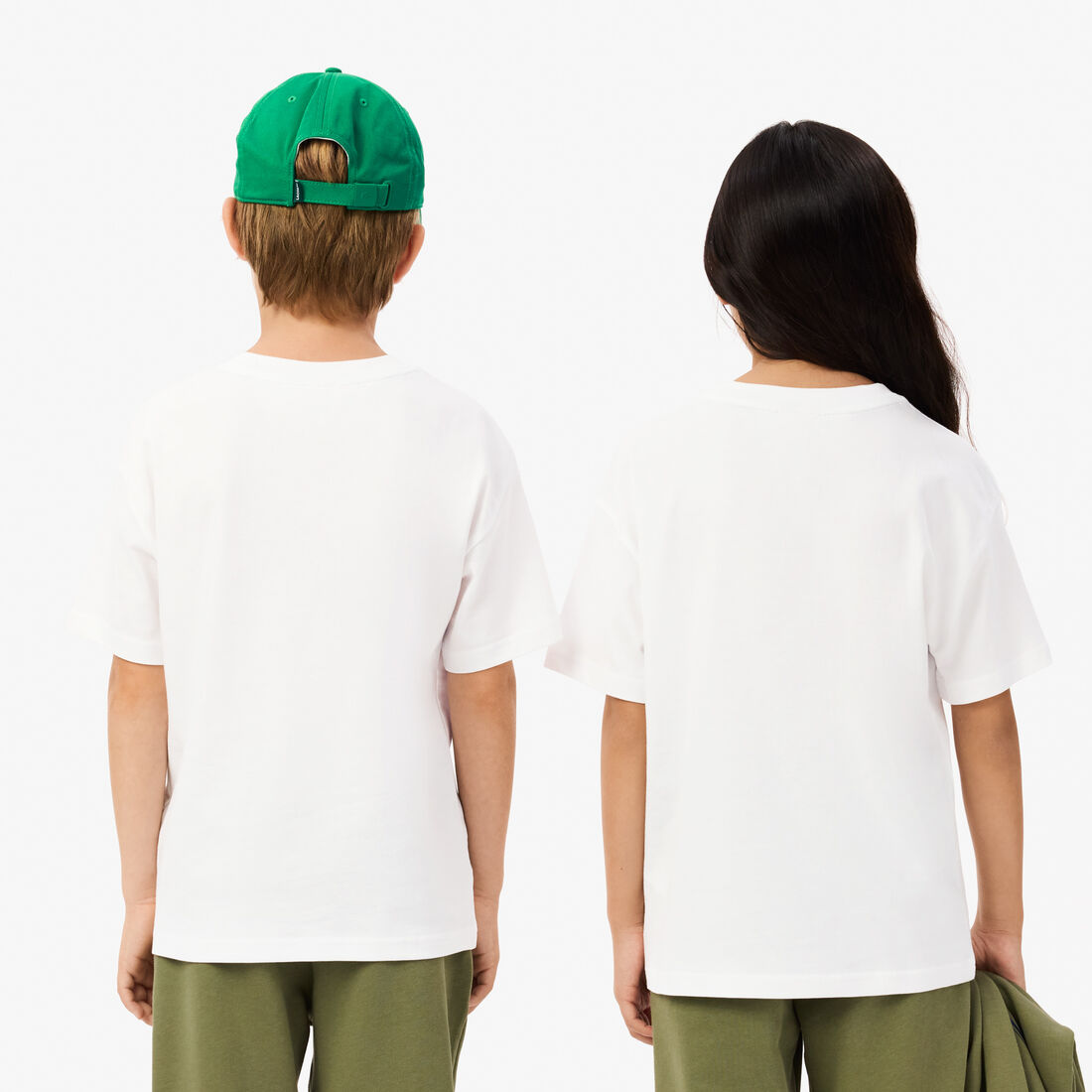 Contrast Badge Cotton T-shirt Contrast Badge T-shirt - TJ2463-00-001