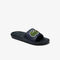 Men's Croco Synthetic and PU Slides lacoste men s croco synthetic and pu slides