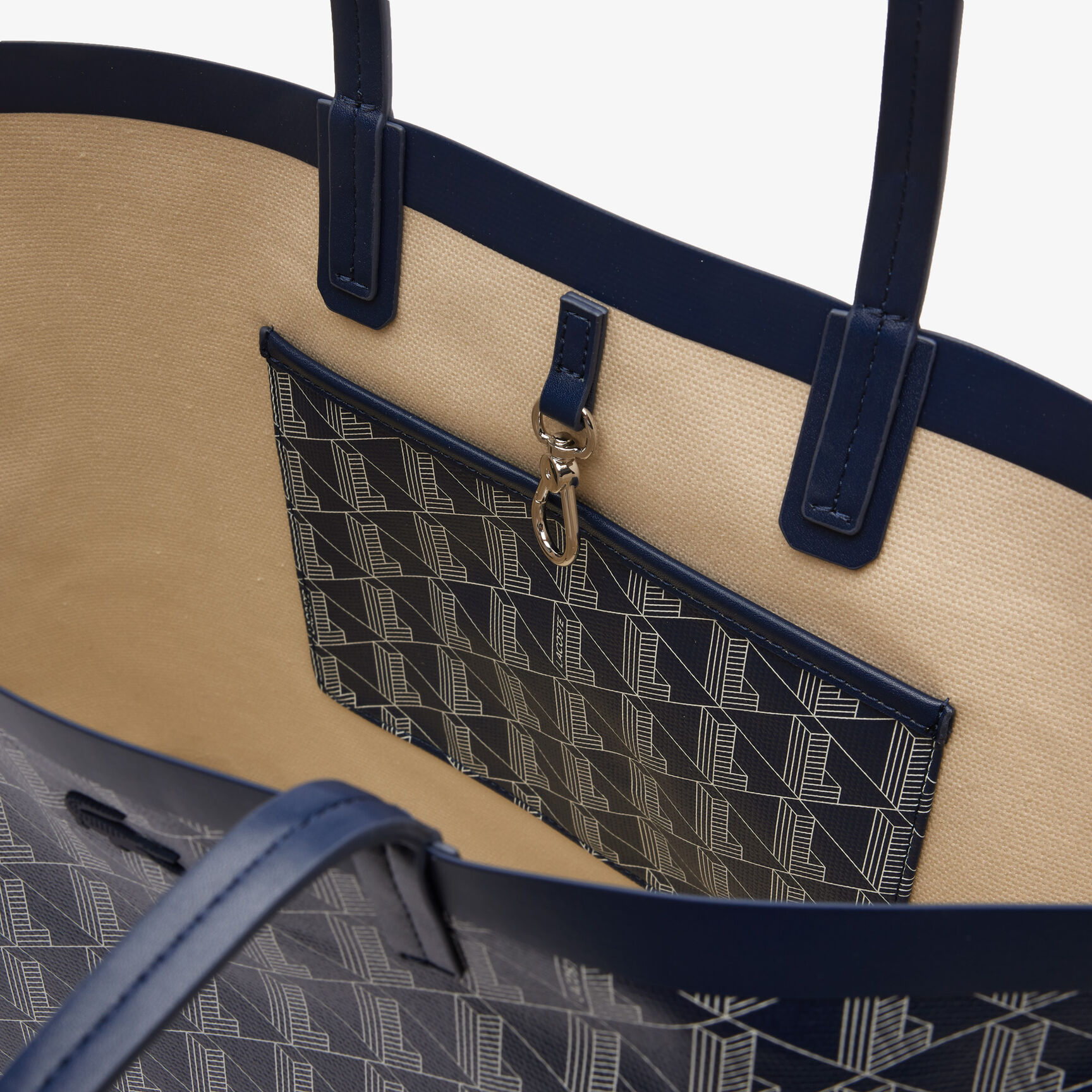 Zely Coated Canvas Monogram Medium Tote - NF4344ZE-M43