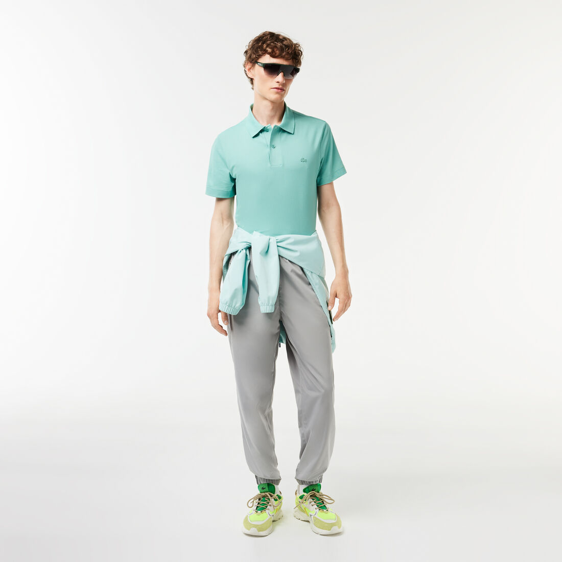 قميص بولو بحركة لاكوست بيكيه خفيف للغاية Lacoste Movement Polo Shirt Ultra Light Pique - PH8361-00-3A4