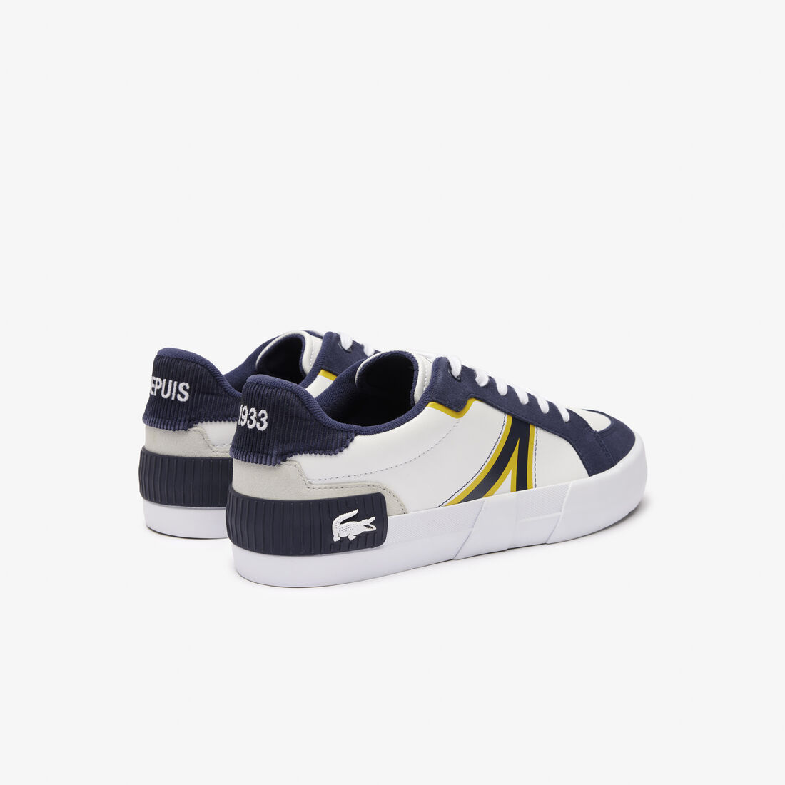 Men's L004 Leather Colourblock Trainers Men's L004 Leather Colourblock Trainers - 46CMA0013-042