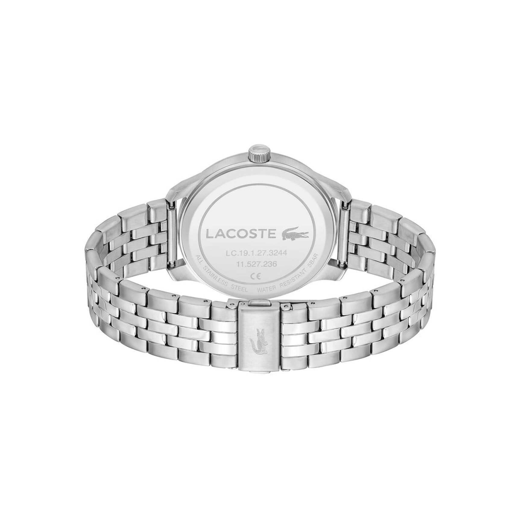 ساعة رجالية معدنية Men Metal-metal Watch - 2011325-SIL