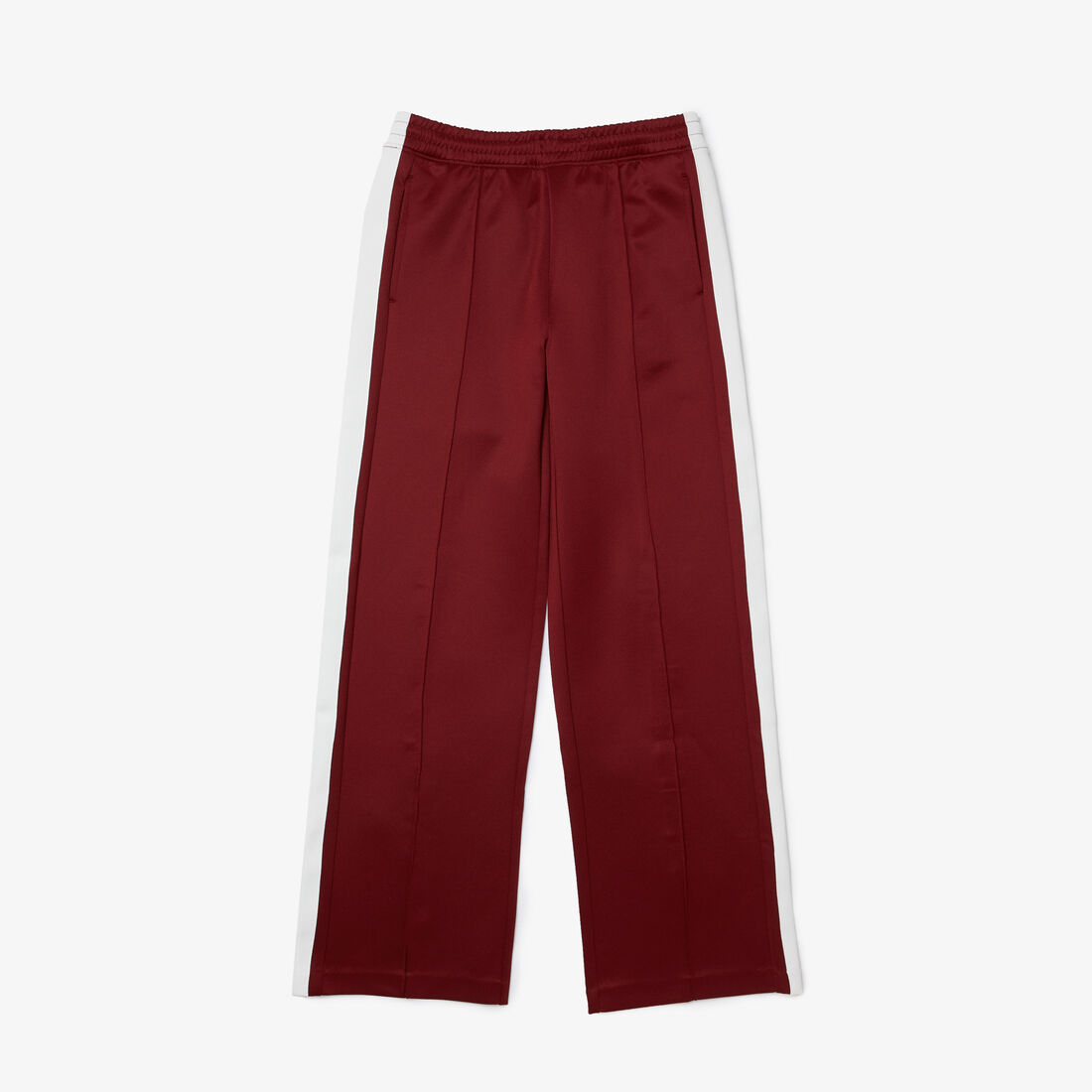 بنطال رياضي كلاسيكي بقصة فضفاضة وأشرطة جانبية للنساء بنطال رياضي كلاسيكي بقصة فضفاضة وأشرطة جانبية للنساء