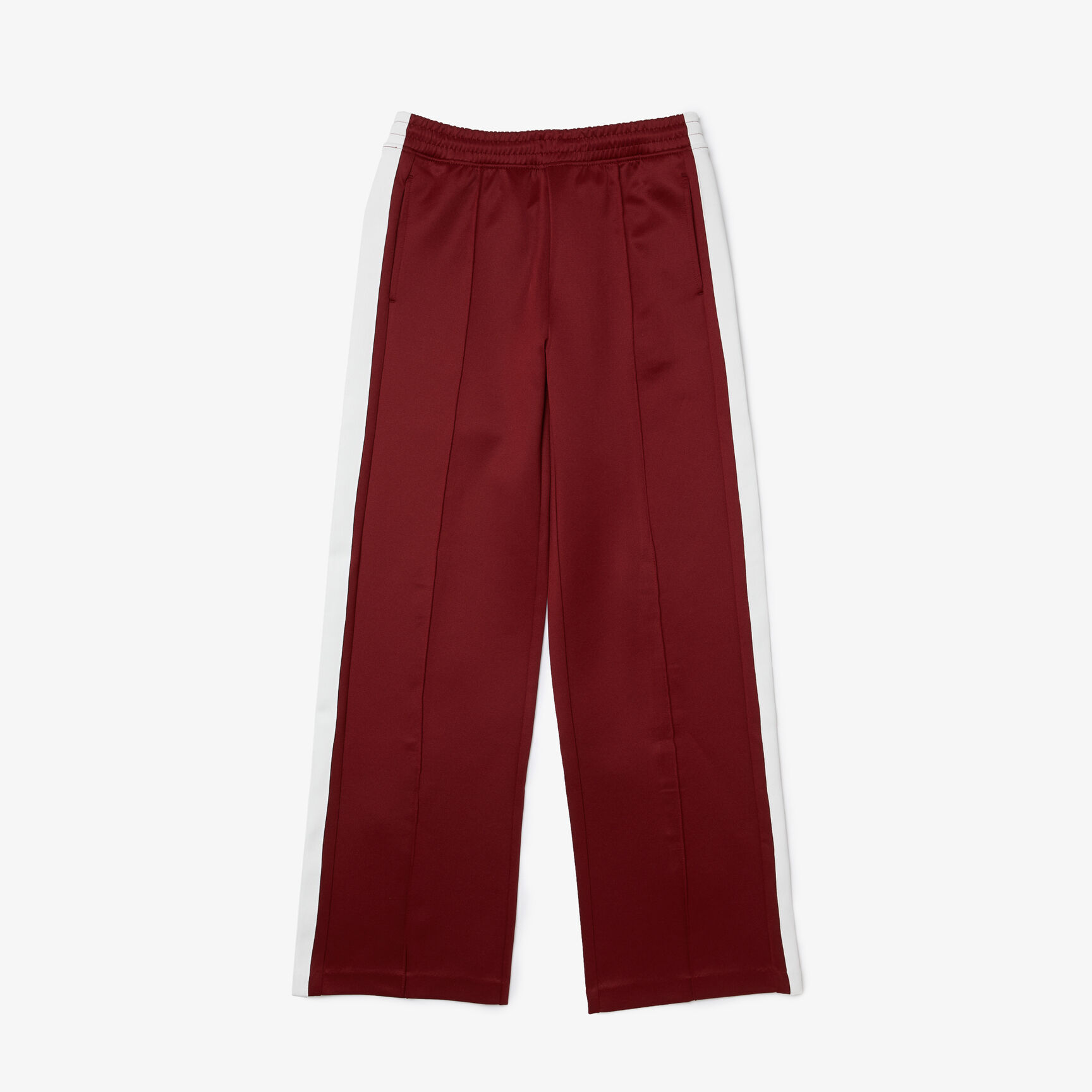 بنطال رياضي كلاسيكي بقصة فضفاضة وأشرطة جانبية للنساء بنطال رياضي كلاسيكي بقصة فضفاضة وأشرطة جانبية للنساء