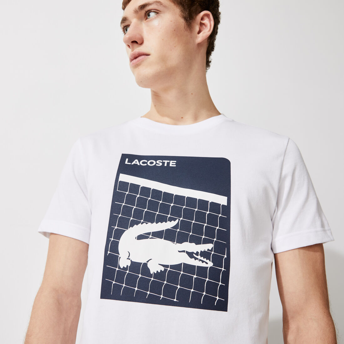 Men's Lacoste SPORT 3D Print Breathable T-shirt