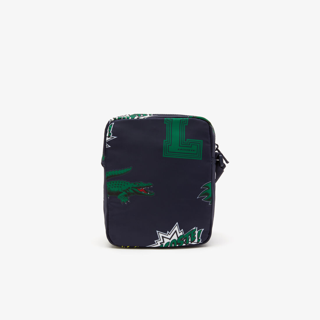 Men's Lacoste Holiday Comic Print Vertical Camera Bag Men's Lacoste Holiday Comic Print Vertical Camera Bag