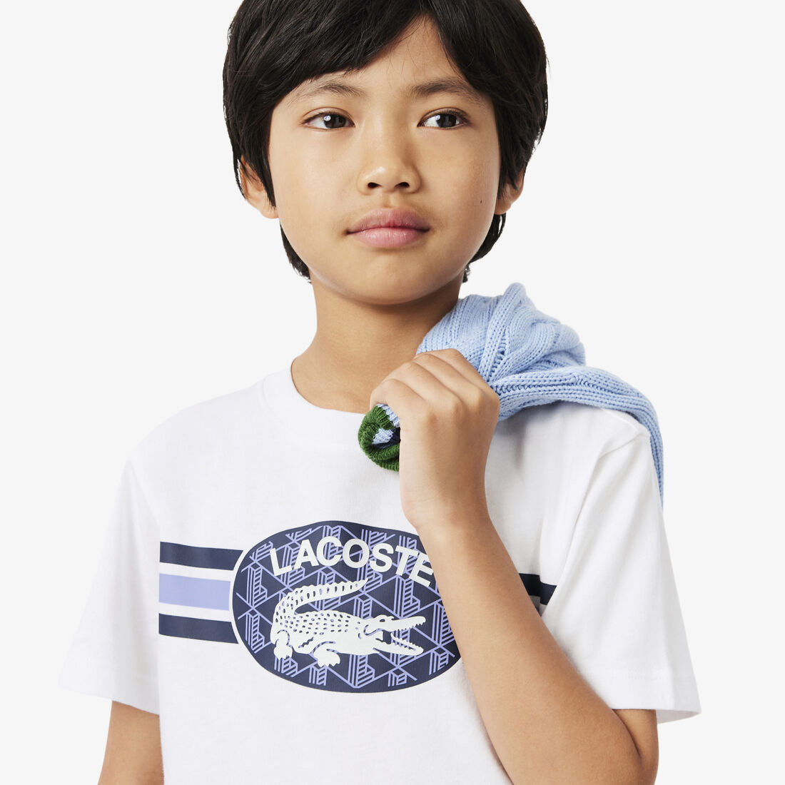 Monogram Print Cotton T-shirt Monogram Print Cotton T-shirt - TJ0850-00-001