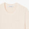 Short Sleeved Cable Knit Sweater lacoste short sleeved cable knit sweater