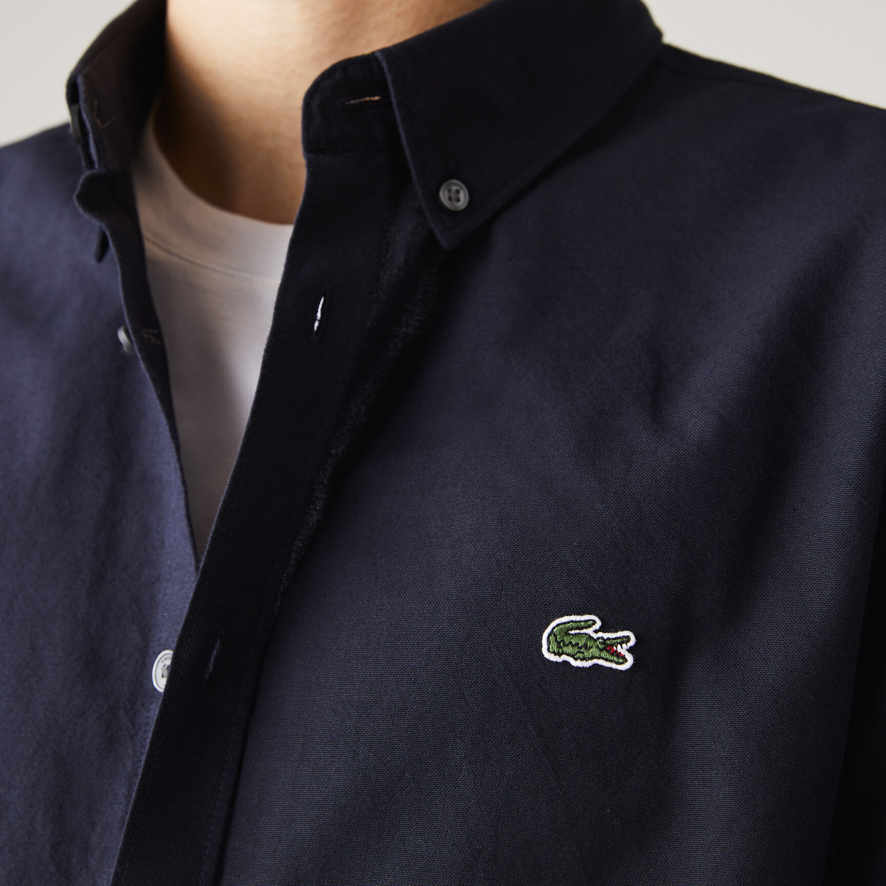 Men's Slim Fit Stretch Oxford Cotton Shirt Men's Slim Fit Stretch Oxford Cotton Shirt