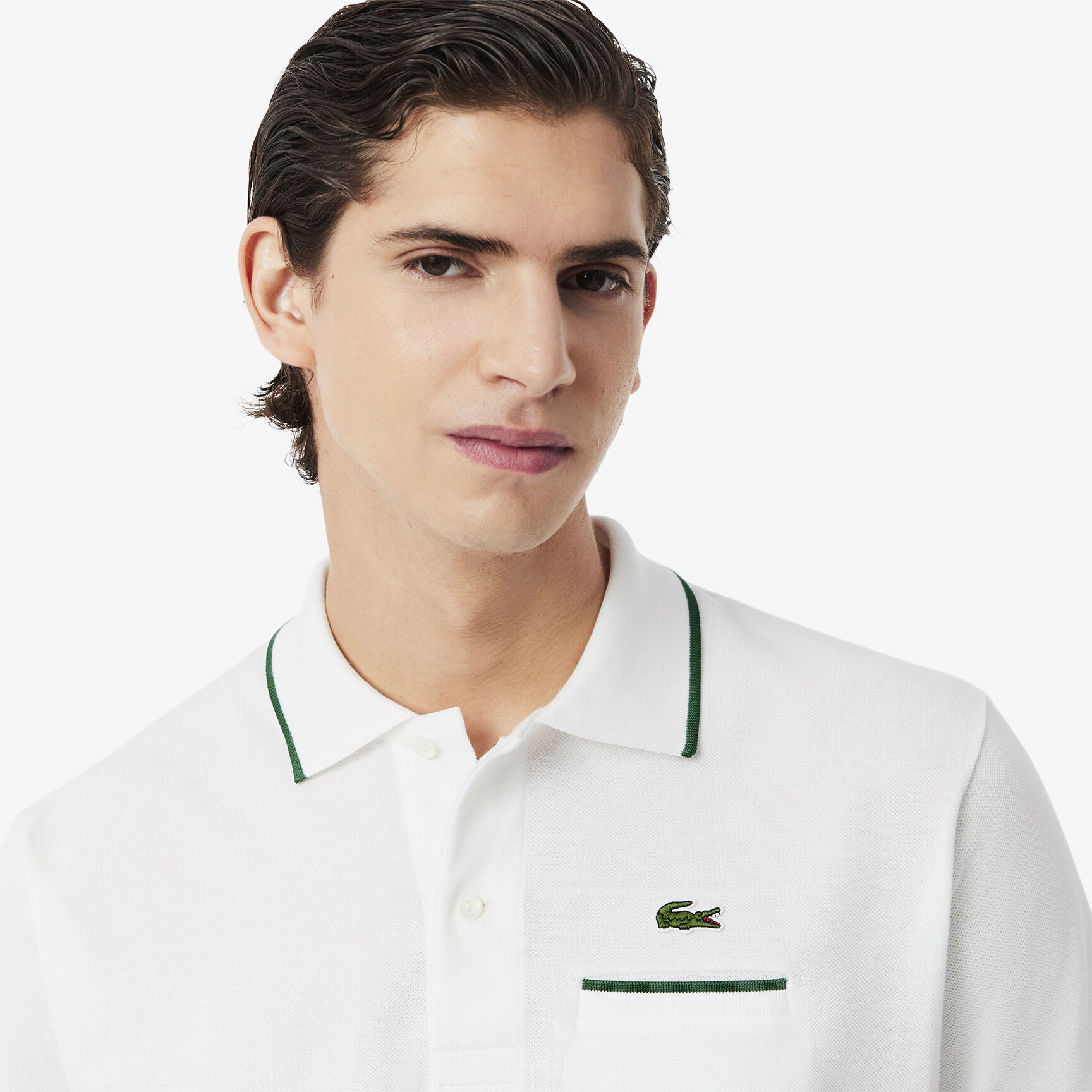 قميص بولو كلاسيكي مناسب للجيب L.12.12 Classic Fit Pocket Accent L.12.12 Polo Shirt - PH9838-00-737