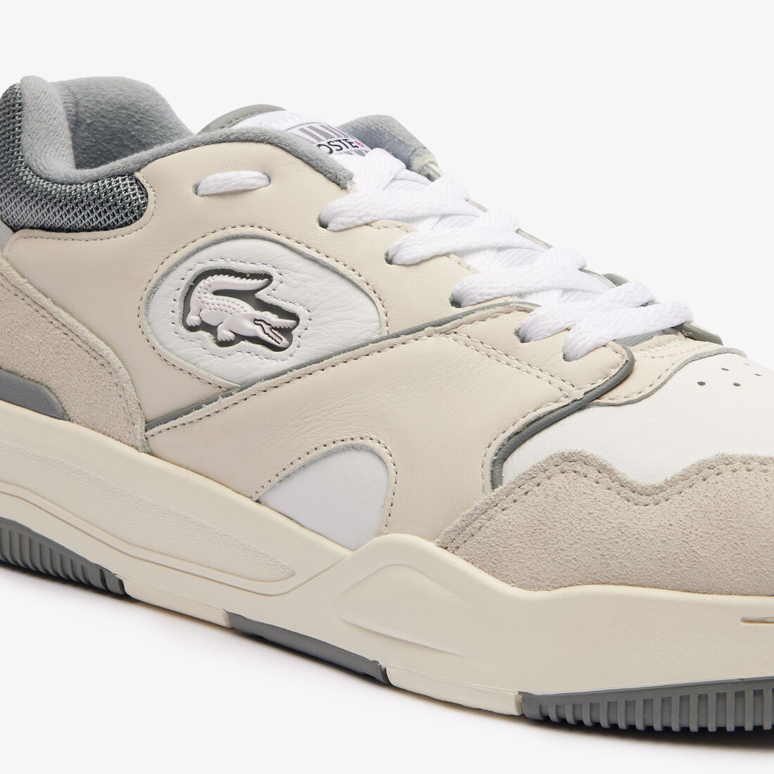 Men's Lineshot Leather Logo Trainers Men's Lineshot Leather Logo Trainers - 47SMA0062-081