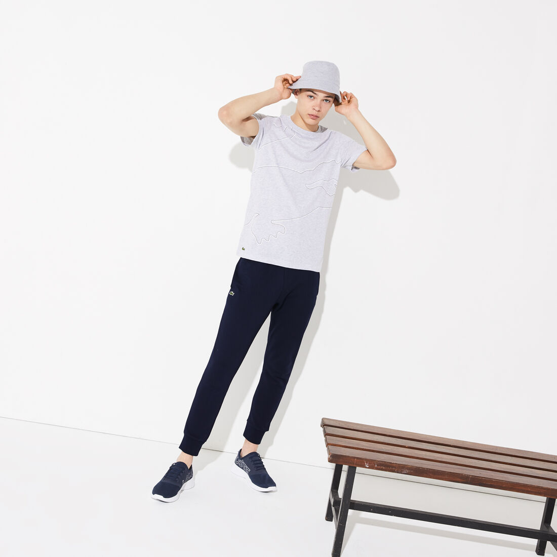 Men's Lacoste SPORT Cotton Fleece Tennis Sweatpants Men's Lacoste SPORT Cotton Fleece Tennis Sweatpants
