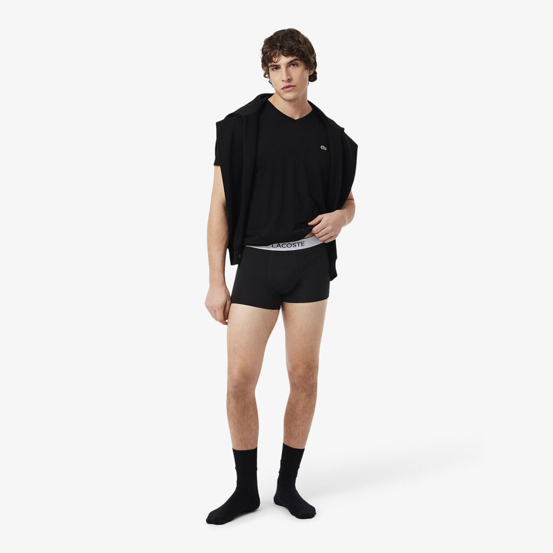 عبوة من 3 سراويل داخلية قطنية مطاطية 3-Pack Stretch Cotton Trunks - 5H9002-00-031