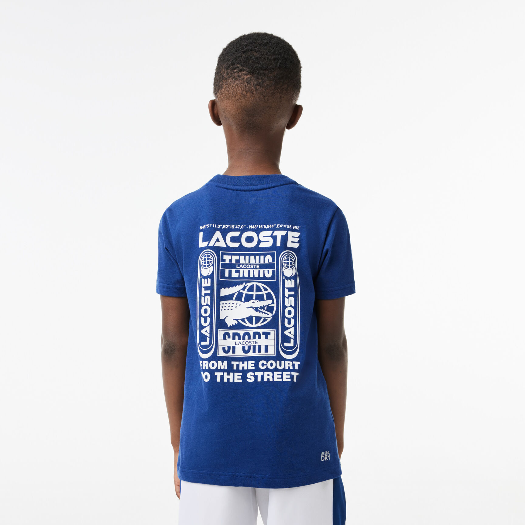 بنطال رياضي لاكوست للأطفال Lacoste Cotton Jersey Tennis T-shirt - TJ1258-00-F9F