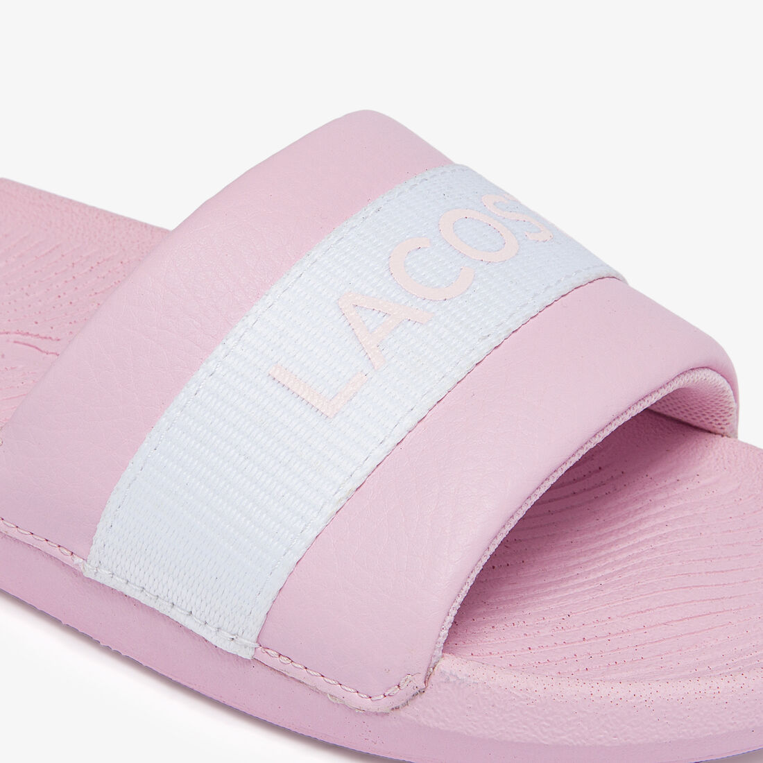 Women's Croco Textile Logo Slides Women's Croco Textile Logo Slides