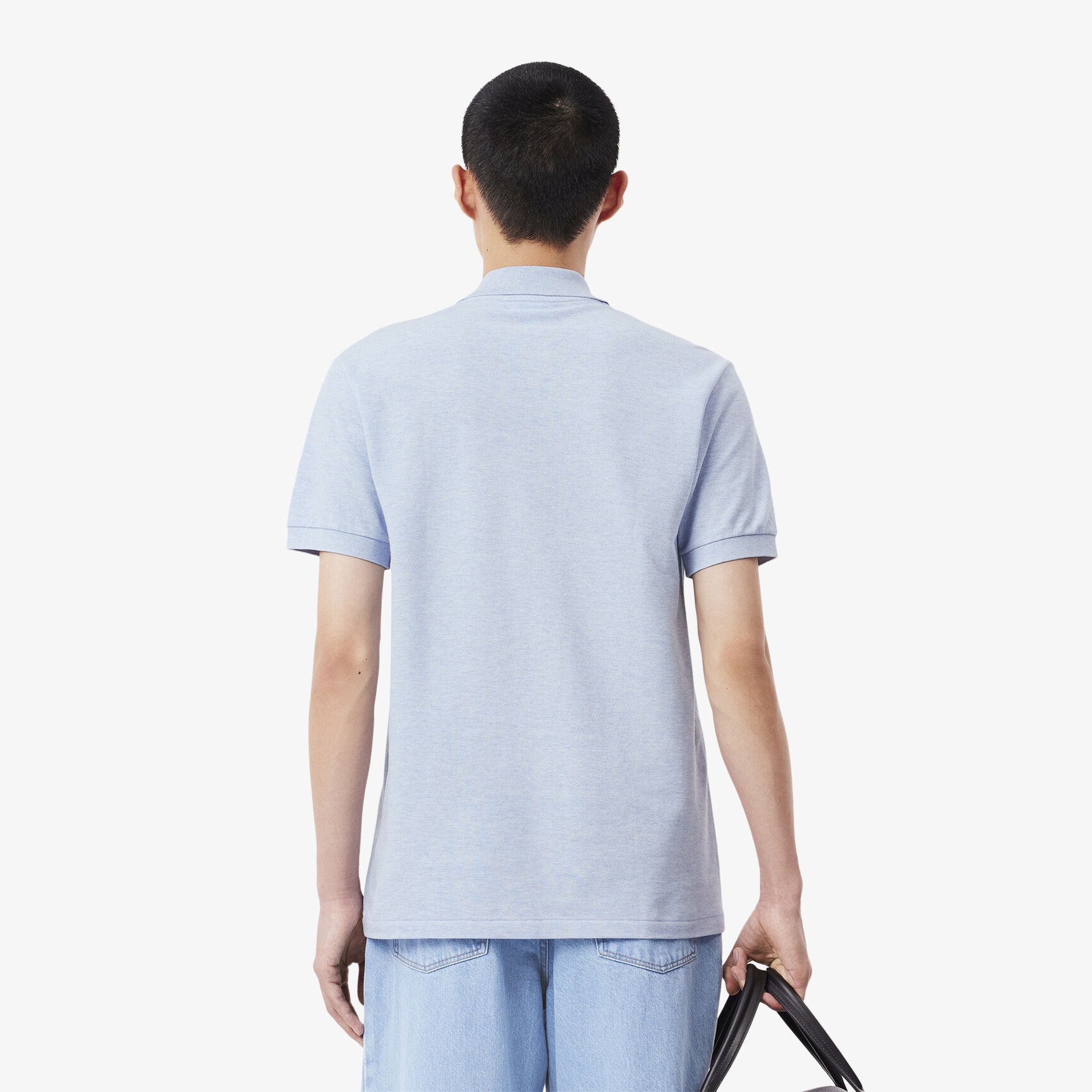 Original L.12.12 Heathered Petit Pique Cotton Polo Shirt - L1264-00-IXA