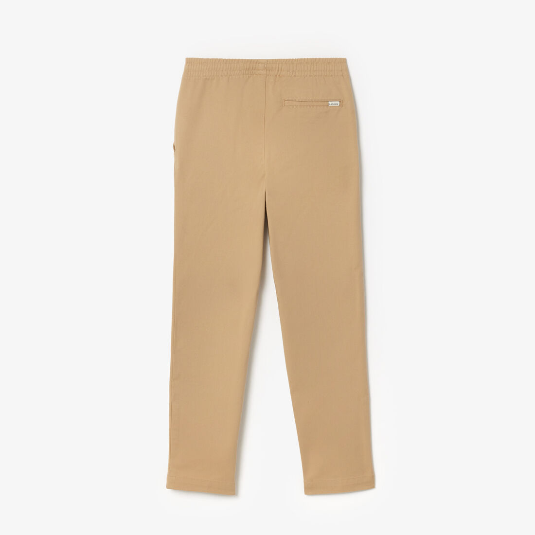 بنطال تشينو للأولاد من قطن الجبردين المطاطي من لاكوست Boys' Lacoste Stretch Cotton Gabardine Chinos - HJ9701-00-02S