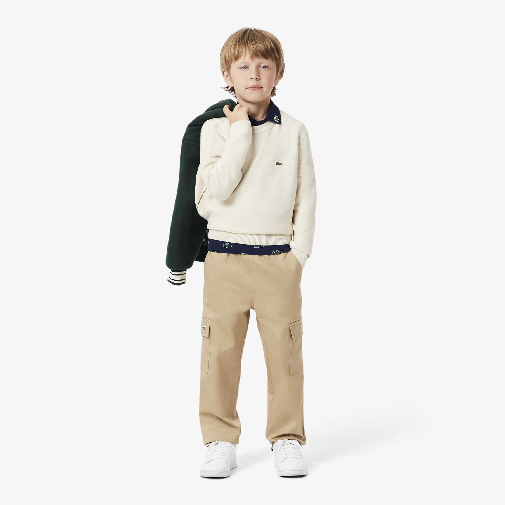 Printed Petit Pique Polo Shirt - PJ1117-00-166