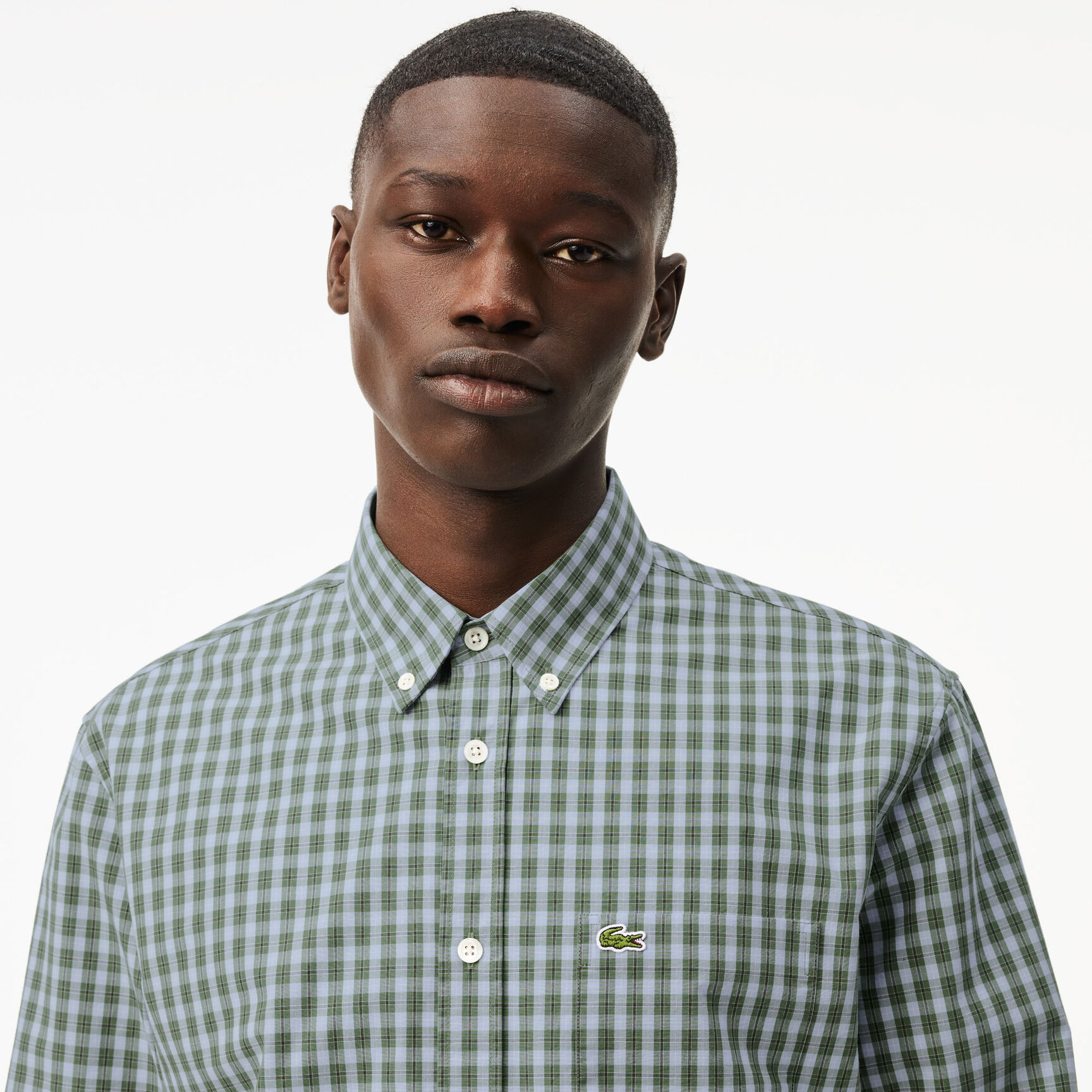 Checked Poplin Shirt - CH6981-00-IC3