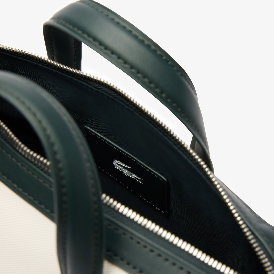 حقيبة بوسطن صغيرة متباينة من نيلي بيكيه Small Nilly Pique Contrast Boston Bag - NF4524YN-F89