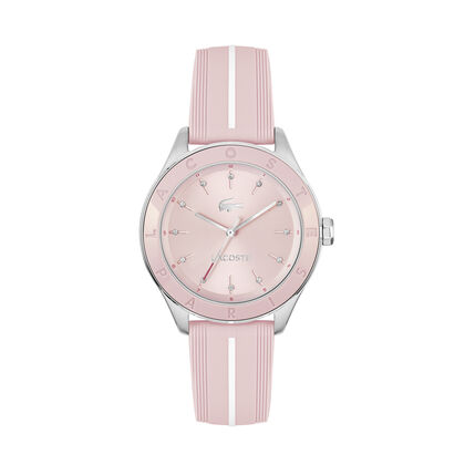 Women's Pink Silicone Watch