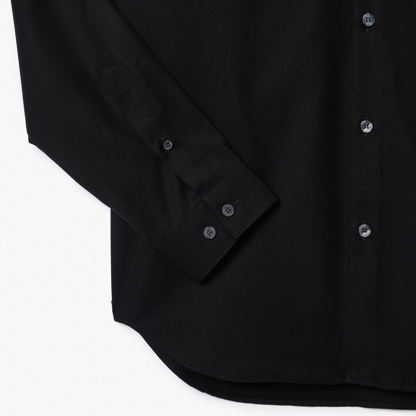 قميص بوبلين قطني بقصّة عادية Men's Regular Fit Solid Cotton Shirt - CH8522-00-031