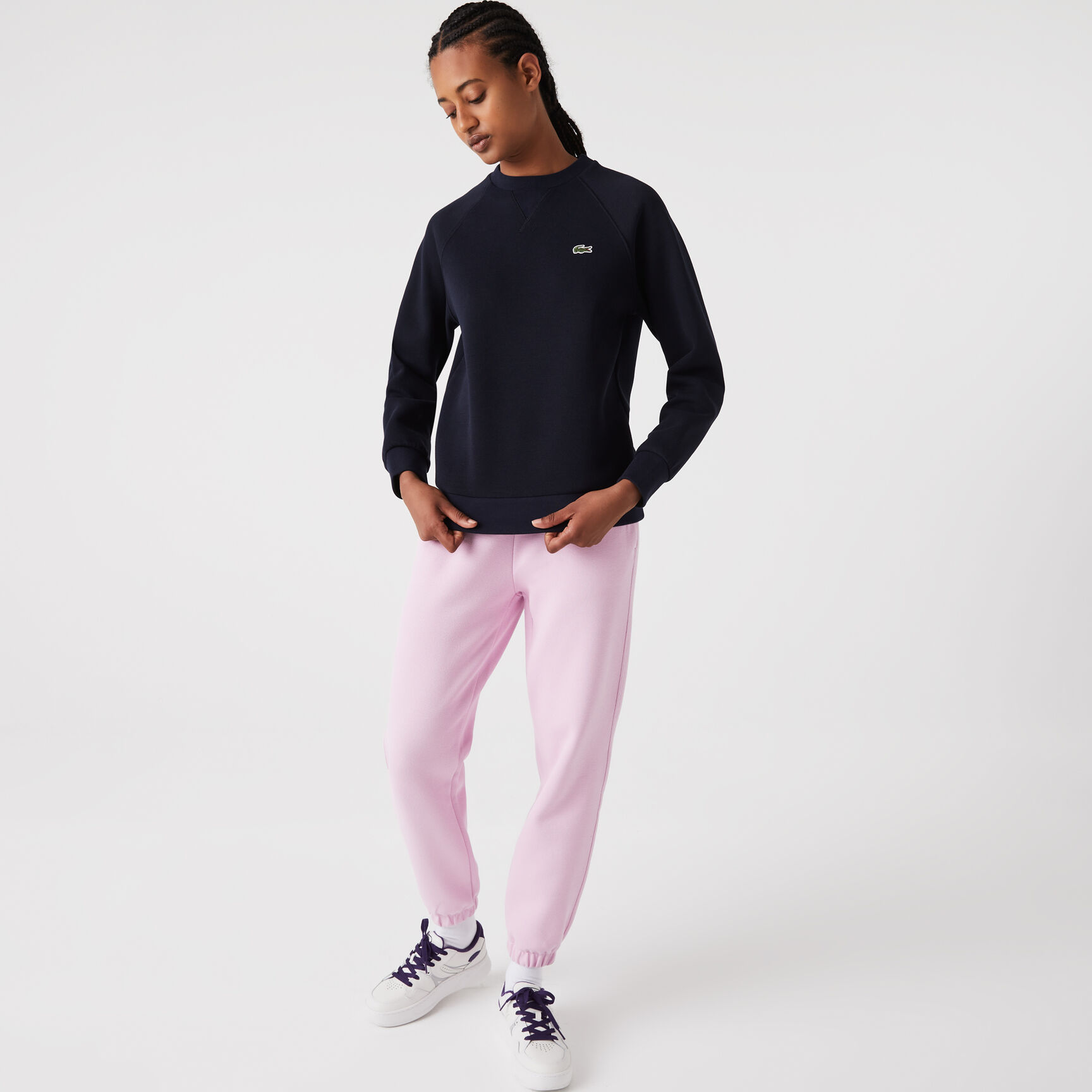 Women’s Crew Neck Cotton Blend Sweatshirt Women’s Crew Neck Cotton Blend Sweatshirt