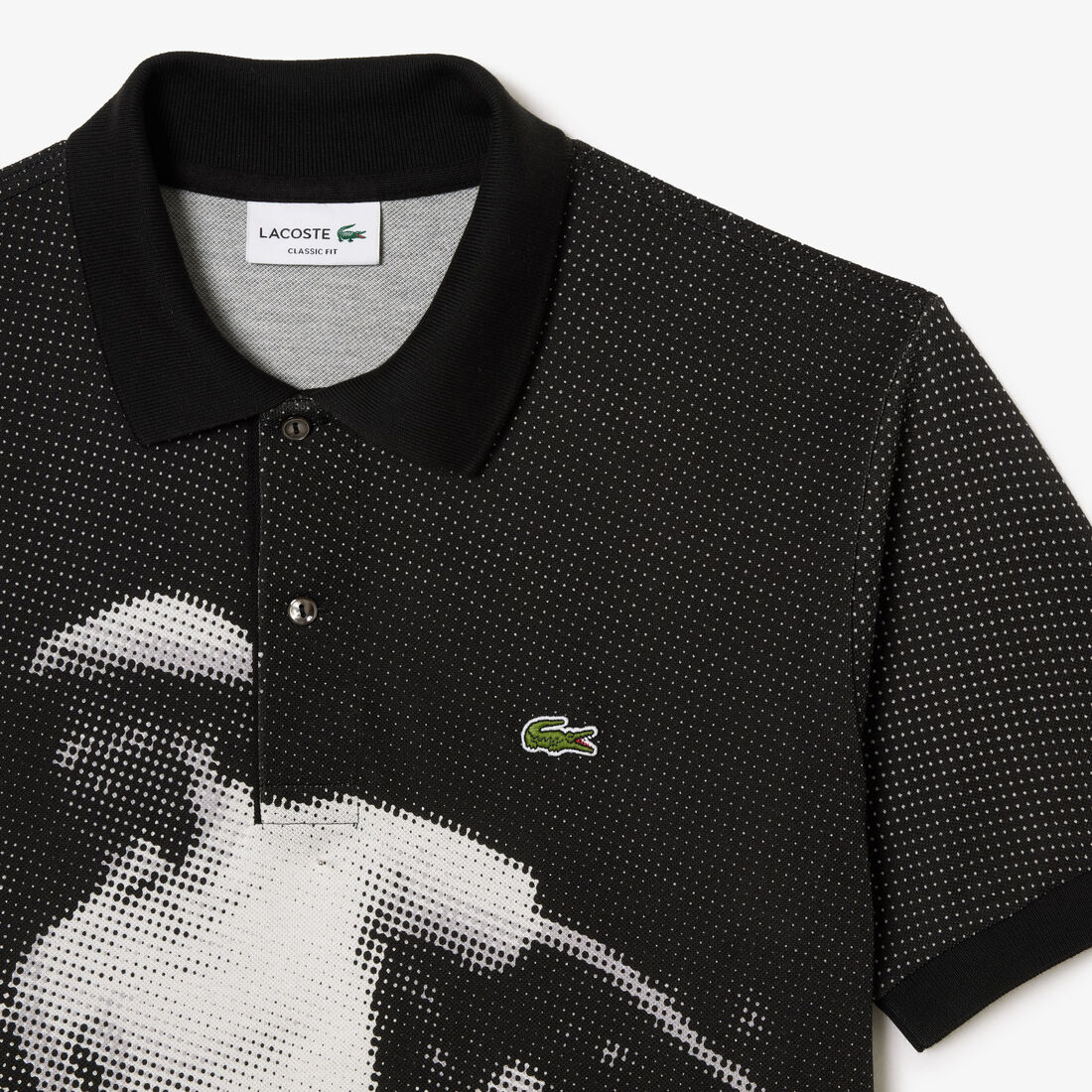 Original L.12.12 Rene Lacoste Print Polo Shirt Original L.12.12 René Lacoste Print Polo Shirt - PH3449-00-031