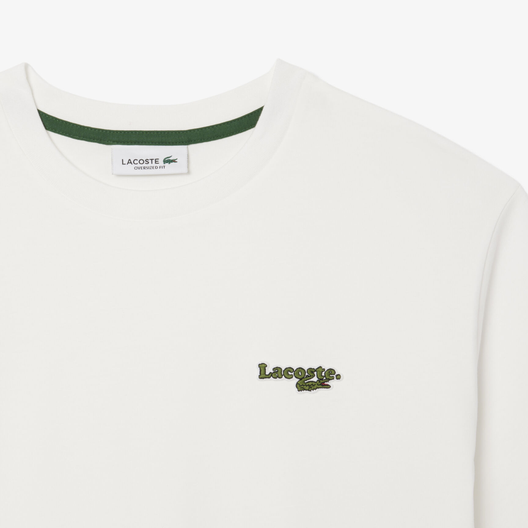 Oversized Short Cut Cotton Logo T-shirt Oversized Short Cut Cotton Logo T-shirt - TF7606-00-70V