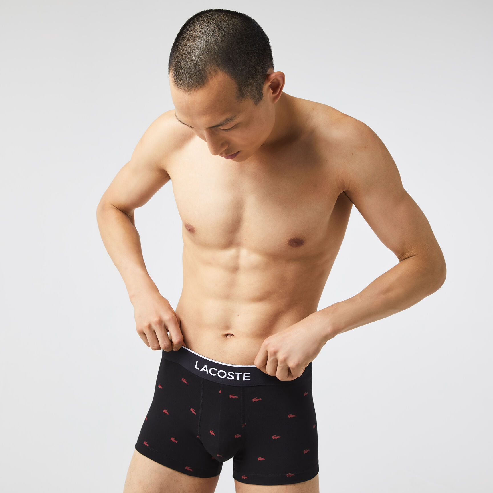 طقم بوكسر كاجوال أسود، 3 قطع طقم بوكسر كاجوال أسود، 3 قطع