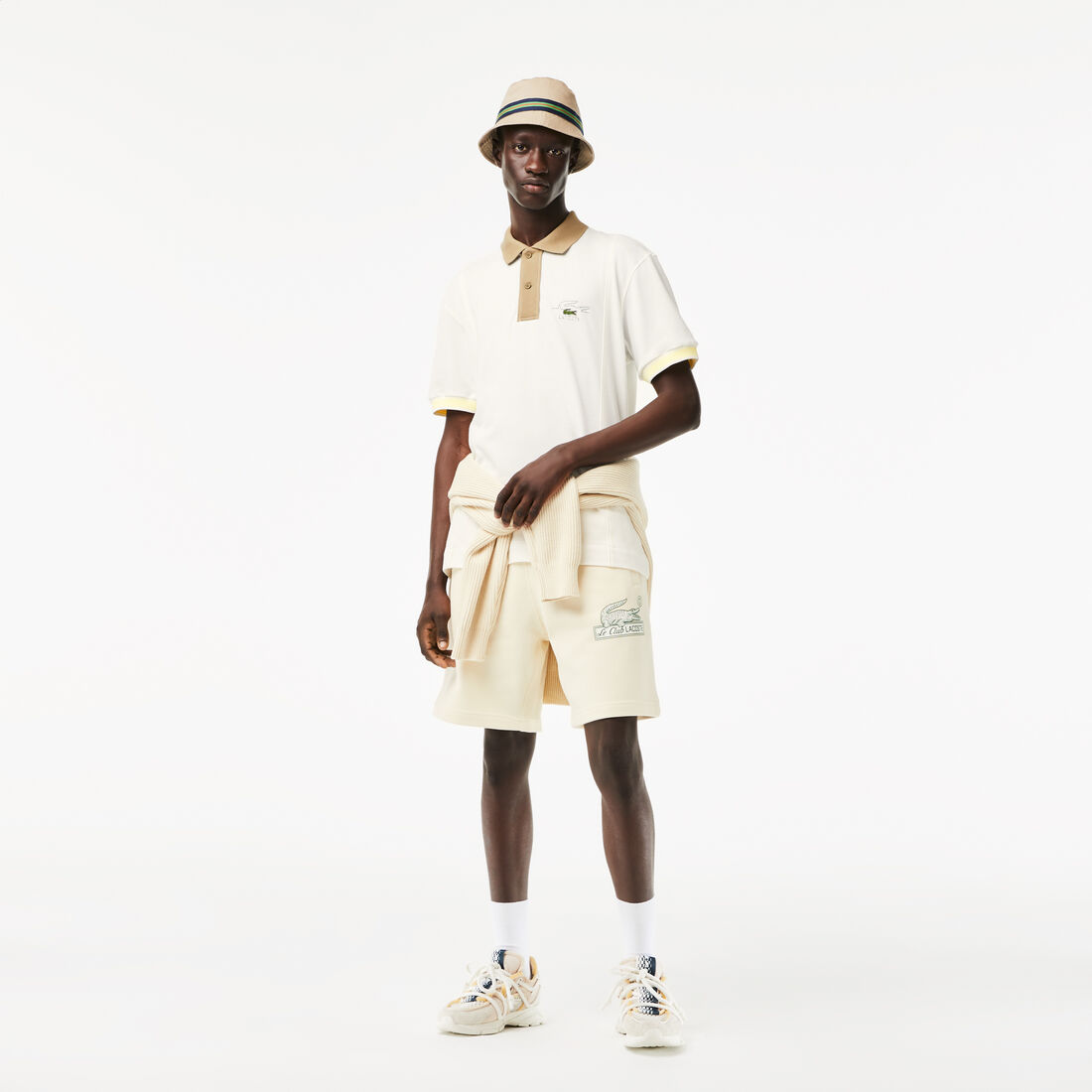 Men’s Lacoste Two Tone Organic Cotton Polo Shirt Men’s Lacoste Two Tone Organic Cotton Polo Shirt