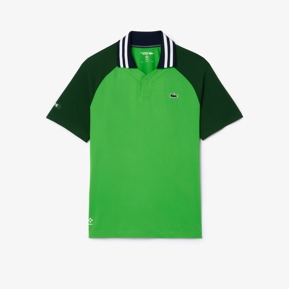 قميص بولو للتنس من لاكوست × دانييل ميدفيديف Lacoste x Daniil Medvedev Ultra-Dry Tennis Polo Shirt - DH7381-00-IUX