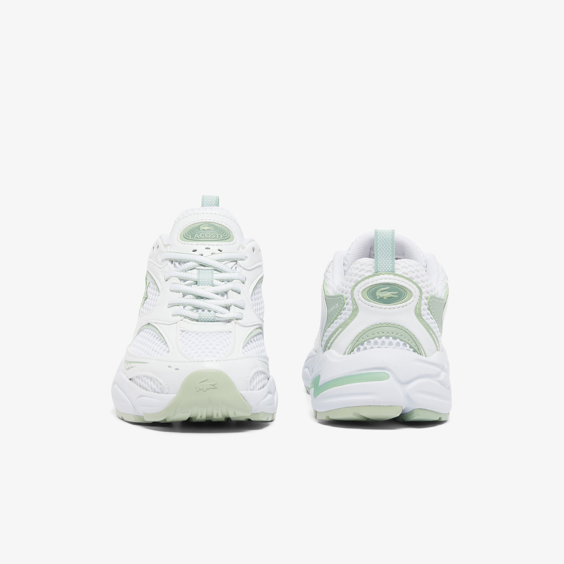 lacoste women s storm 96 2k leather sneakers
