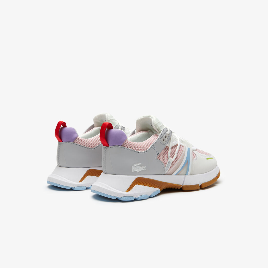 سنيكرز L003 قماش مقسم بألوان فاتحة للنساء سنيكرز L003 قماش مقسم بألوان فاتحة للنساء