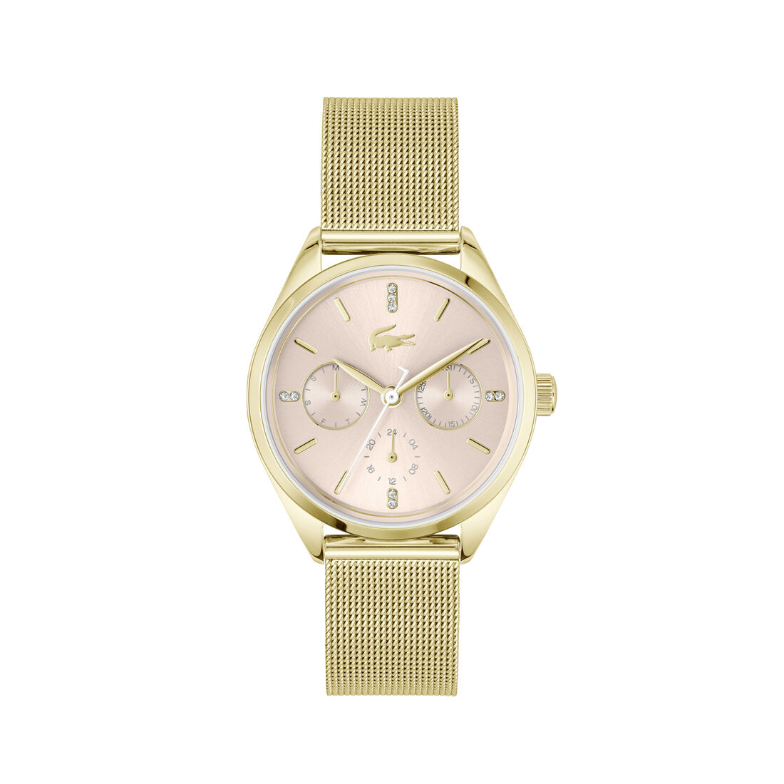 Thin Gold-Plated Steel Women's Watch - 2001499-GOLD