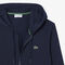 lacoste classic fit zipped fleece sweatshirt