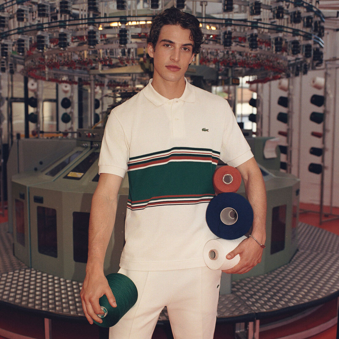 French Made Classic Fit Striped Polo Shirt French Made Classic Fit Striped Polo Shirt - PH5457-00-XFJ