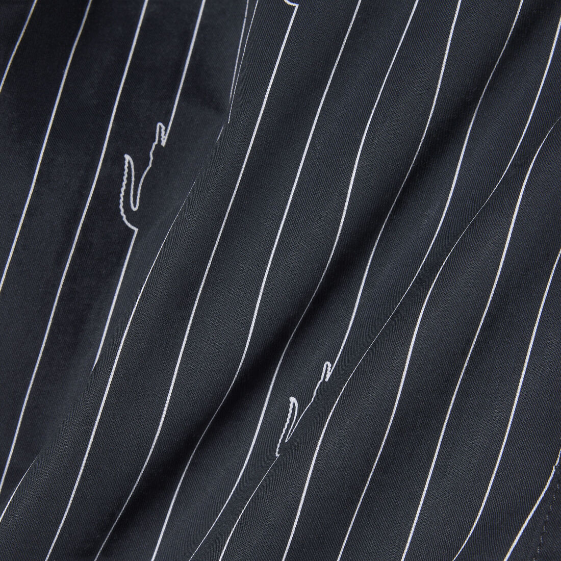 Crocodile Print Stripe Cotton Shorts Crocodile Print Stripe Cotton Shorts - GH1964-00-IY8