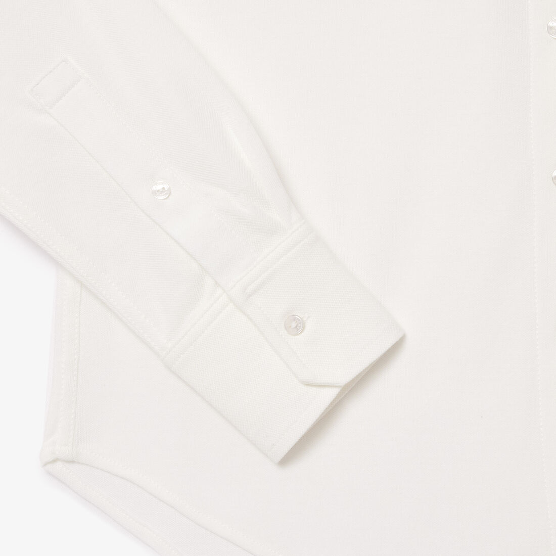 قميص بيكيه قطني بقصة عادية Regular Fit Cotton Pique Shirt - CF9459-00-70V